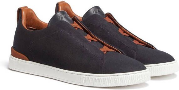 Zegna Low-top sneakers Zwart