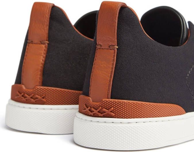 Zegna Low-top sneakers Zwart