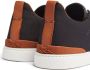 Zegna Low-top sneakers Zwart - Thumbnail 3