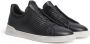 Zegna PelleTessuta slip-on sneakers Zwart - Thumbnail 2