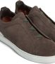 Zegna Sneakers met stiksels Bruin - Thumbnail 5