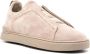 Zegna Triple Stitch suède sneakers Beige - Thumbnail 2