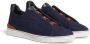 Zegna Triple Stitch low-top sneakers Blauw - Thumbnail 2