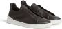 Zegna Secondskin Triple Stitch leren sneakers Bruin - Thumbnail 2