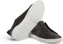 Zegna Secondskin Triple Stitch leren sneakers Bruin - Thumbnail 3