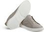 Zegna Secondskin Triple Stitch leren sneakers Grijs - Thumbnail 3