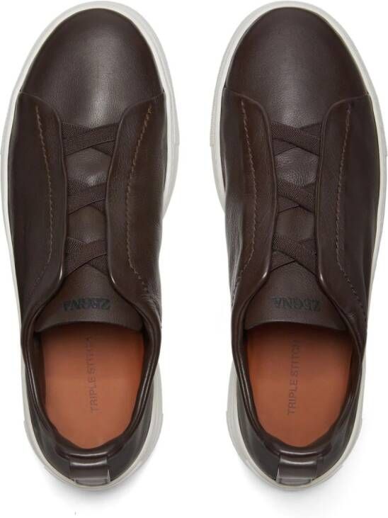 Zegna Triple Stitch™ sneakers Bruin