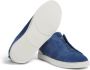 Zegna Triple Stitch suède sneakers Blauw - Thumbnail 4