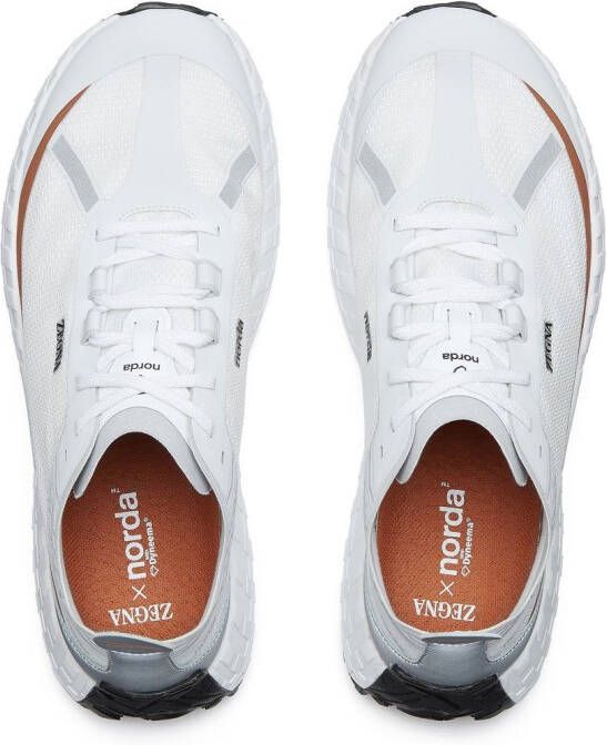 Zegna X norda™ low-top sneakers Wit