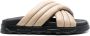 Fabiana Filippi Slippers met open neus Beige - Thumbnail 1