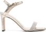 Fabiana Filippi Leren sandalen Goud - Thumbnail 1