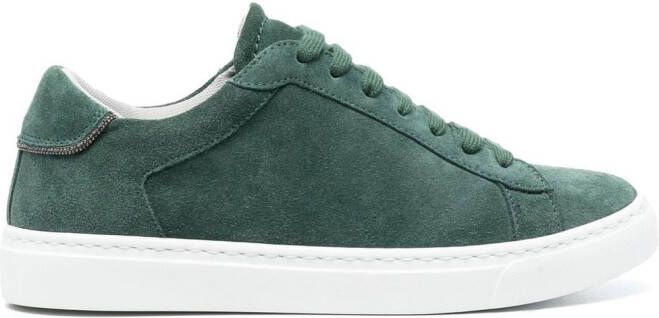 Fabiana Filippi Suède sneakers Groen