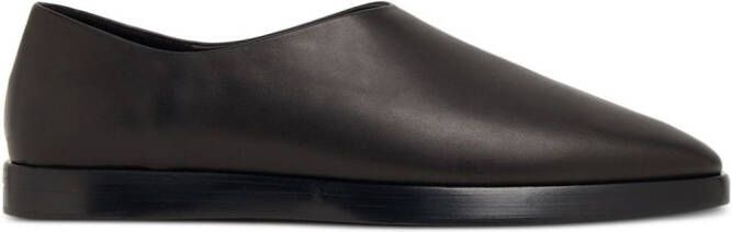 Fear Of God Leren loafers Zwart