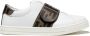 Fendi Kids Sneakers met logoband Wit - Thumbnail 1
