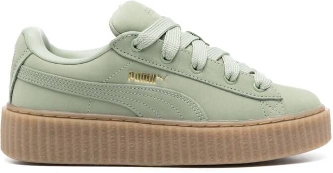 Fenty X Puma Creeper Phatty leren sneakers Groen