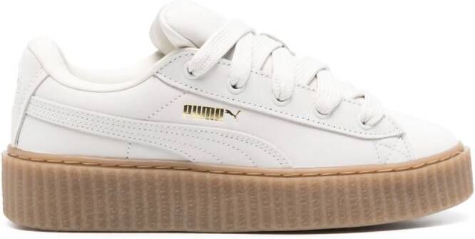 Fenty X Puma Creeper Phatty leren sneakers Wit