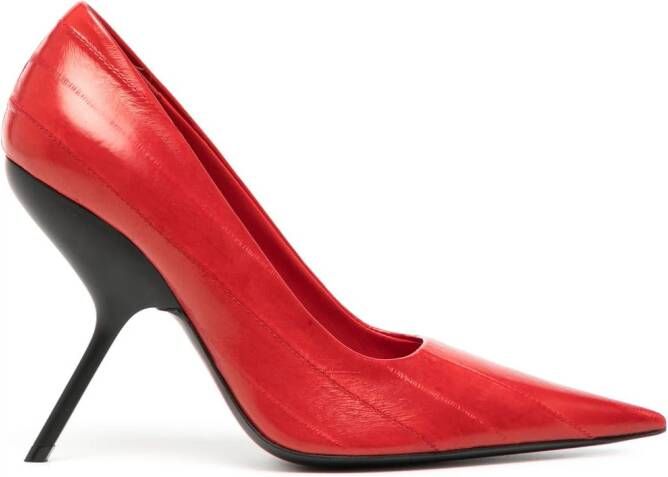 Ferragamo Eva leren pumps Rood