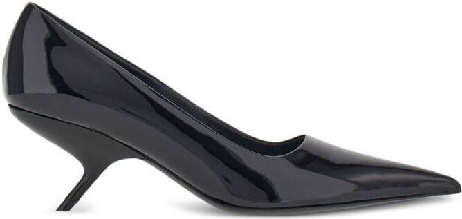 Ferragamo Eva leren pumps Zwart