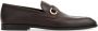 Ferragamo Gancini leren loafers Bruin - Thumbnail 1