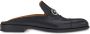 Ferragamo Gancini loafers met open hiel Zwart - Thumbnail 1