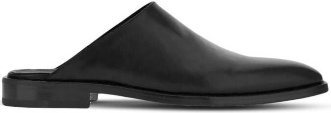 Ferragamo Leren loafers Zwart