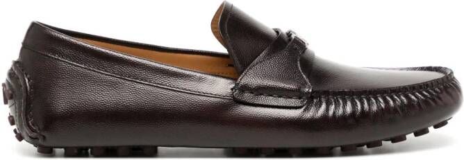 Ferragamo Loafers met Gancini-gesp Rood