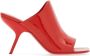 Ferragamo Muiltjes met open neus Rood - Thumbnail 1