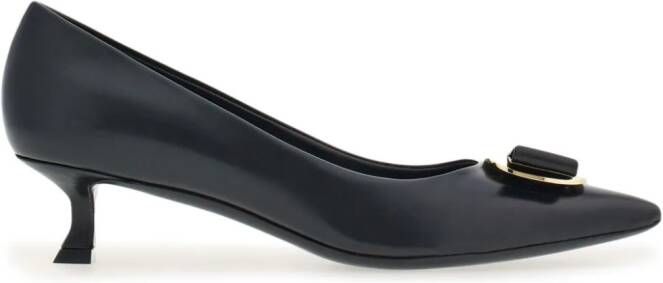 Ferragamo New Vara leren pumps Zwart