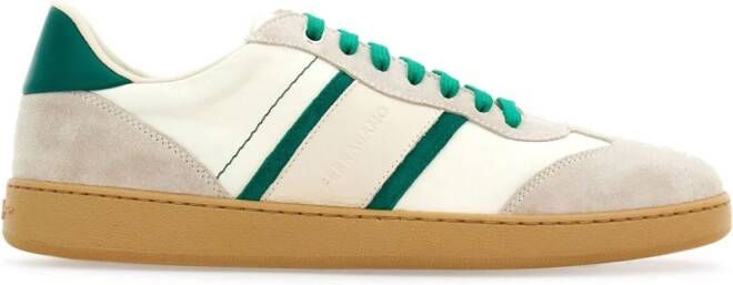 Ferragamo Sneakers met vlakken Wit