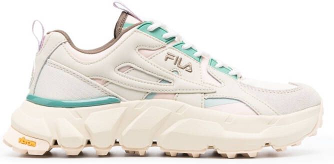 Fila Sneakers met chunky zool Beige