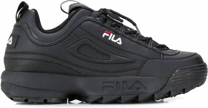 Fila Sneakers met geribbelde zool Zwart