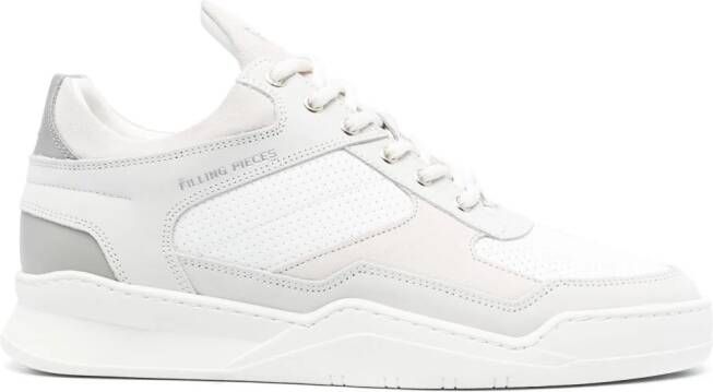 Filling Pieces Sneakers met vlakken Wit