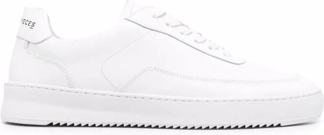 Filling Pieces Sneakers met print Wit