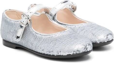 Florens Ballerina's met gesp Zilver