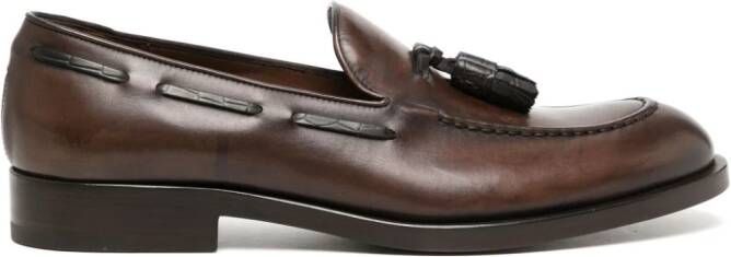 Fratelli Rossetti Leren loafers Bruin