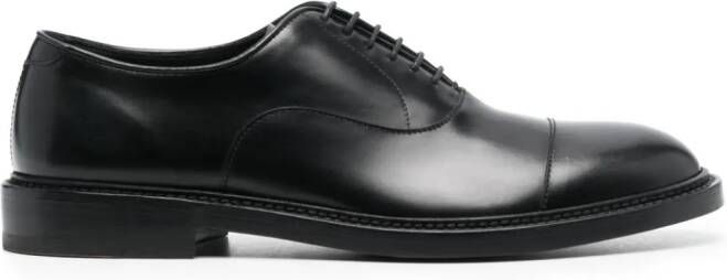 Fratelli Rossetti Leren Oxford veterschoenen Zwart