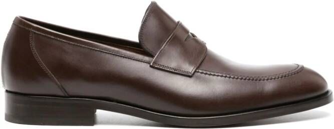 Fratelli Rossetti Leren loafers Bruin