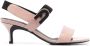 Furla Lakleren sandalen Beige - Thumbnail 1