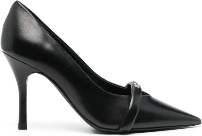 Furla Pumps met puntige neus Zwart