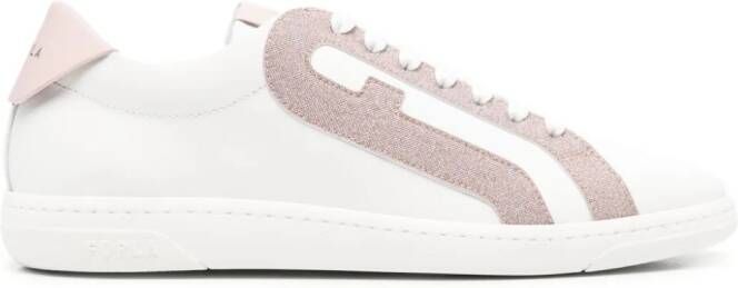 Furla Twist leren sneakers Wit