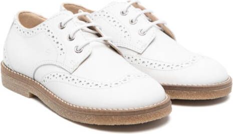 Gallucci Kids Leren brogues Wit