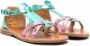 Gallucci Kids Leren sandalen Roze - Thumbnail 1