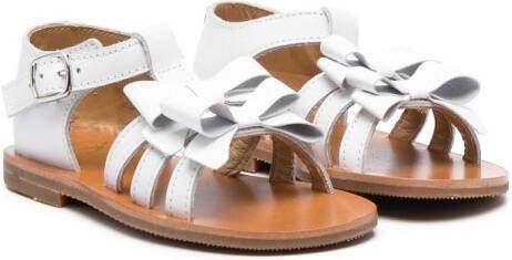 Gallucci Kids Leren sandalen Wit