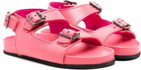 Gallucci Kids Sandalen met dubbele gesp Roze