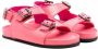 Gallucci Kids Sandalen met dubbele gesp Roze - Thumbnail 1