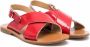 Gallucci Kids Tweekleurige sandalen Rood - Thumbnail 1