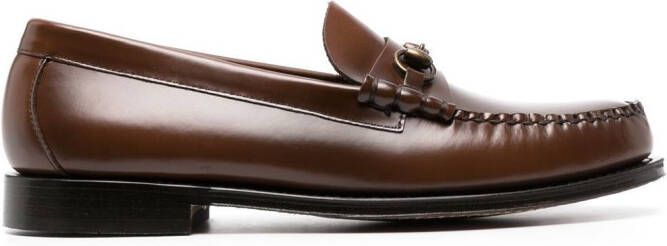 G.H. Bass & Co. Lincoln Heritage Horse leren loafers Bruin