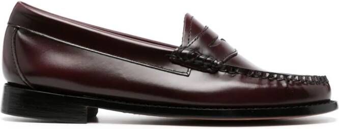 G.H. Bass & Co. Weejuns leren loafers Rood