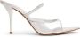 GIABORGHINI Aimeline leren sandalen Zilver - Thumbnail 1