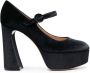 Gianvito Rossi Pumps met plateauzool Zwart - Thumbnail 1